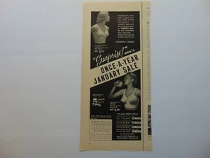 1953 SURPRISE BRA'S Once a Year Sale vintage print ad - Picture 1 of 1