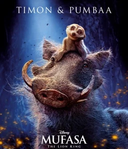 MUFASA THE LION KING MOVIE POSTER,BARGAIN,FREE POST,1 - Picture 1 of 1