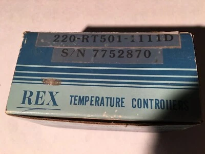  Rex Temperature Controller RT 501 - Image 1 of 4