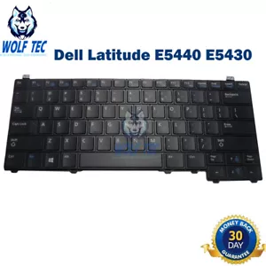 Genuine Dell Latitude E5440 US Laptop Keyboard 0Y4H14 pk130wq4a00 SN7223 - Picture 1 of 2