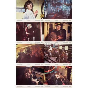 TERROR TRAIN Lobby Cards x8 - 11x14 in. - 1980 - Roger Spottiswoode, Jamie Lee C