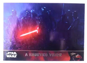 2016 Topps Star Wars: The Force Awakens Chrome Refractor Haunting Vision #54 - Picture 1 of 2