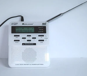 Midland WR-100 All Hazards Weather Radio Public Alert NOAA Emergency *TESTED* - Picture 1 of 5