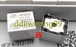 3PCS NEW HF HF3FA 012-ZTF relay 12V 12VDC 10A 5 pin - Picture 1 of 2