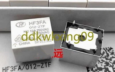 3PCS NEW HF HF3FA 012-ZTF relay 12V 12VDC 10A 5 pin - Image 1 of 2