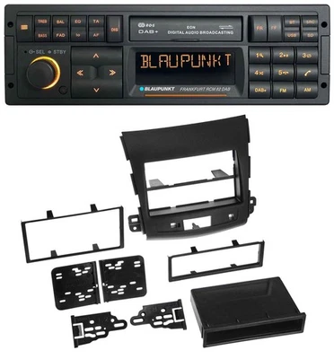 Blaupunkt USB DAB SD Lenkrad Bluetooth Autoradio für Mitsubishi Outlander 10-12 - Bild 1 von 4