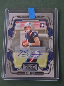 Bailey Zappe 2022 Panini Playbook Rookies Signatures #129 Rookie Auto RC - Picture 1 of 2