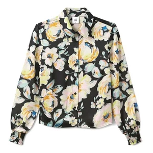New $99 Cabi Zelda Blouse Size Large Style #4840 Floral Fall 2024 LIMITED PIECE  - Picture 1 of 2