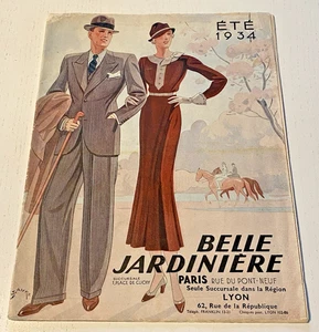 Catalogue BELLE JARDINIERE avec Tarifs - Eté  1934 - Bel Etat. - Picture 1 of 8