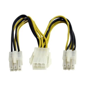 Startech PCIEXSPLIT6 6IN PCI EXPRESS POWER SPLITTER CABLE - ADDS TWO EXTRA PCIE - Picture 1 of 1
