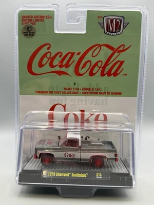 M2 Machines 1:64 RAW SUPER CHASE-1979 Chevrolet Scottsdale Coca-Cola- 1 Of 250 - Image 1 of 4