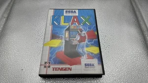 Klax Sega Master System W/Manual 8 Bit Retro 1991 #1183 - Picture 1 of 13