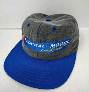 NHRA Federal Mogul Drag Racing Series Snapback Gorra Gorra De Colección Años 90 Y2k EE. UU. - Imagen 1 de 7
