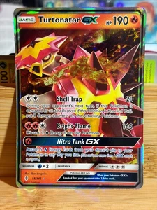 Turtonator GX 18/145 Guardians Rising Holo Ultra Rare Pokemon TCG Lightly Played - Bild 1 von 2
