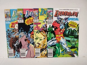 DEATHLOK SPECIAL #1-4 1991 COMPLETE NEWSSTAND SET - Picture 1 of 9