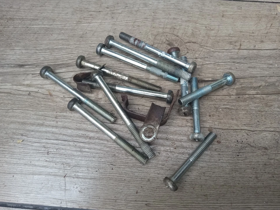 1975 1976 KAWASAKI KT 250 Engine Case Bolts kt250 trials oem original - Image 1 of 1