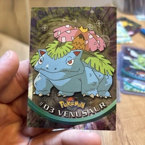 Pokemon TCG Topps Series 1 2000 Venusaur Rare Foil Holo #03 Sharp Nm - Bild 1 von 3