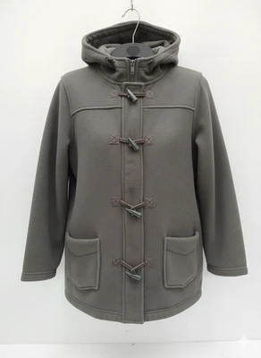 M&S Classic Fleece Duffel Coat with Hood, Toggle Close Womens UK 18 P2P 25" - Image 1 of 4