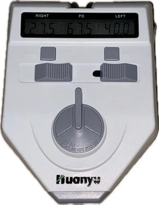 Huanyu Digital Pupilómetro Óptico PD Medidor Pupila Medidor de Distancia Herramienta LY-9AT Foto 1 de 4