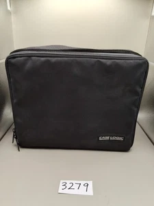 Case Logic CD Carry Bag Black with Handle, Holds 26 Total, 22 Single & 4 Doubles - Picture 1 of 4