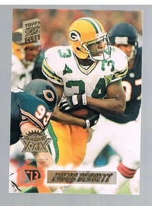 1994 Topps Stadium Club Super Bowl XXIX Edgar Bennett #94 Packers - Picture 1 of 1