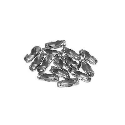 200 peças/pacote de fechos de corrente esférica - para correntes de 1,5 mm/2 mm - Fecho de extremidade de conector de contas - Imagem 1 de 4