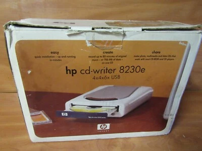 HP CD-Writer 8200 Series 8220e/8230e. (New Old Stock) FAST FREE SHIPPING. - Image 1 of 4