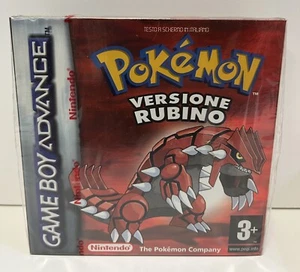 POKEMON VERSIONE RUBINO NINTENDO GBA PAL ITA NEW FACTORY SEALED WATA VGA READY - Imagen 1 de 19