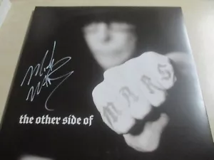 MICK MARS THE OTHER SIDE OF MARS AUTOGRAPHED/SIGNED CLEAR ALBUM JSA CERTIFIED - Picture 1 of 10