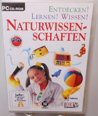 Naturwissenschaften PC Software CD-ROM Entdecken Lernen Wissen ab 7 Jahren T103 - Bild 1 von 2