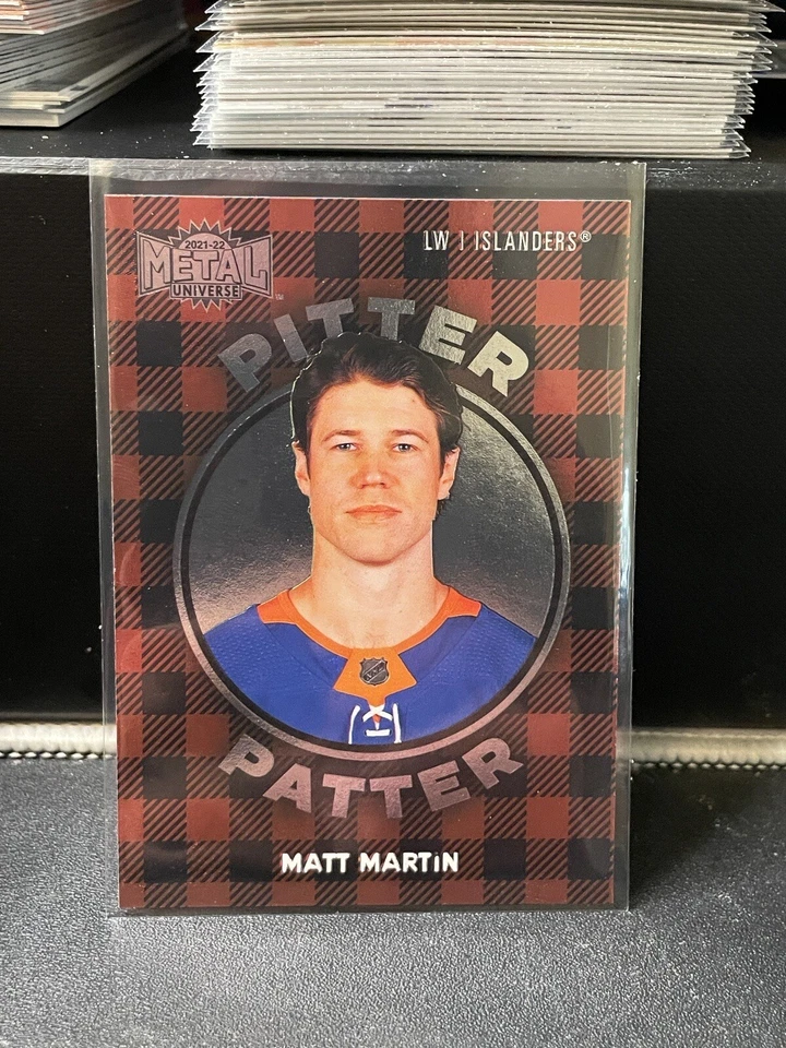 2021-22 Skybox Metal Universe Matt Martin Pitter Patter #PP-7 Islanders - Image 1 of 1