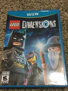 SANFT GEBRAUCHT! LEGO Dimensions (Nintendo Wii U, 2015) Videospiel Disc & Hülle - Bild 1 von 4