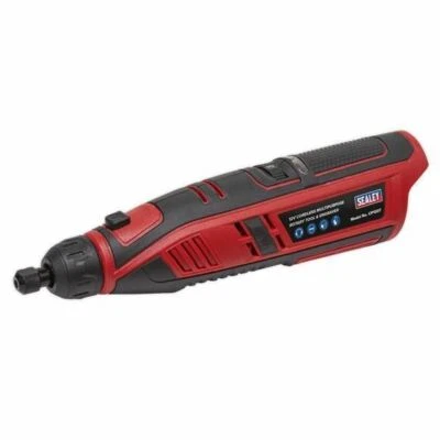 Sealey CP1207 Cordless Multipurpose Rotary Tool & Engraver Kit 49pc 12V Lithium- - Image 1 of 4