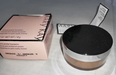 Mary Kay Mineral Powder Foundation Bronze 3 Loose Powder. 28 oz/8g - Image 1 of 4