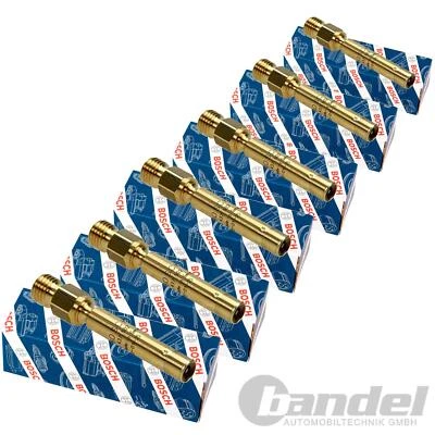 6x Bosch Fuel Injector Injector for Mercedes W201 W124 W126 W116 R107 - Image 1 of 4