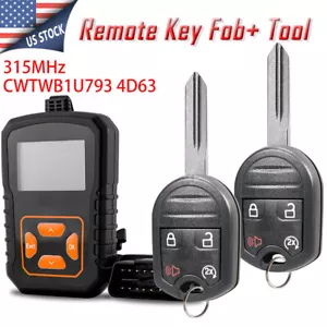2 Remote Start Car Key Fob + Programming Tool For Ford F-150 F-Series 2011-2016 - Picture 1 of 12