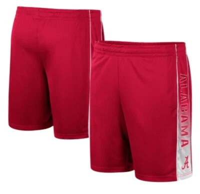 Alabama Crimson Tide Colosseum Men’s Lazarus Shorts Crimson Size S Red New - Image 1 of 4