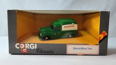 Corgi Classics-Morris Minor Van- Green Castrol-C957/4 1:43 Scale - Image 1 of 4