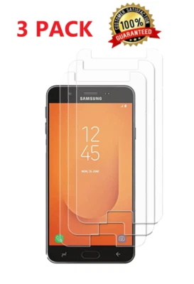 3x Protector de pantalla de vidrio templado para Samsung Galaxy J7 2018/Refinar/Corona/Estrella Foto 1 de 2