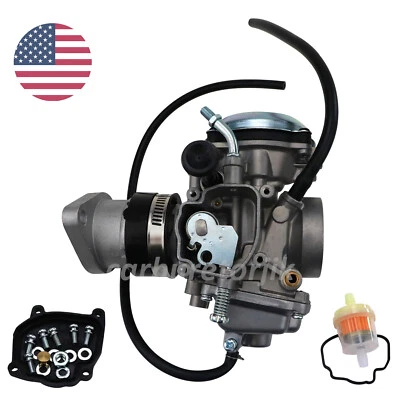 Carburetor & Intake Manifold for Yamaha Big Bear 350 YFM350 Wolverine 350 YFM350 - Image 1 of 4