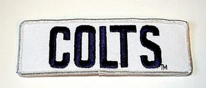 Parche de sombrero chaqueta con logotipo del equipo de fútbol americano Baltimore Colts de colección nuevo de los años 70 - Imagen 1 de 1