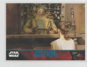 Star Wars The Force Awakens Series 1 Trading Card Blue Parallel #72 - Picture 1 of 1