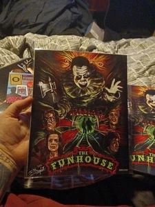 The Funhouse - BAM Horror Box Exclusive 8x10 Art Print /2500 Toni Vingle - Picture 1 of 2