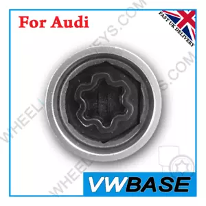 for Audi Security Master Locking Wheel Nut Key 808 H 17mm Socket A6 A3 A4 A5 - Picture 1 of 8