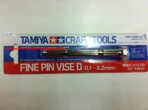 Tamiya 74050 Fine Pin Vise (0.1-3.2mm) - Craft Tools cap - Picture 1 of 1