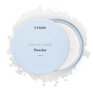 ETUDE Sebum Soak Powder 5g Face Loose Powder Sebum Powder Korean Makeup K-Beauty - Picture 1 of 13