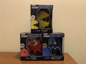 Pac-Man Light + Blinky + Turn To Blue Ghost Light Paladone LED Decor Light NEW - Picture 1 of 10