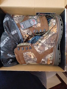 Rocky Stalker 800 Gram Insulated Hunting Boots. Size 9 1/2 M Brand New In Box - Picture 1 of 10