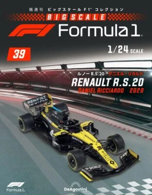 DeAGOSTINI 1/24 Big Scale F1 Collection #39 Renault R.S.20 Daniel Ricciardo 2020 - Image 1 of 4
