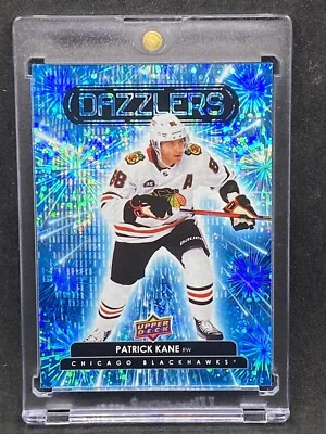Patrick Kane  RARE BLUE REFRACTOR  INVESTMENT CARD SSP CHICAGO BLACKHAWKS MINT - Image 1 of 2